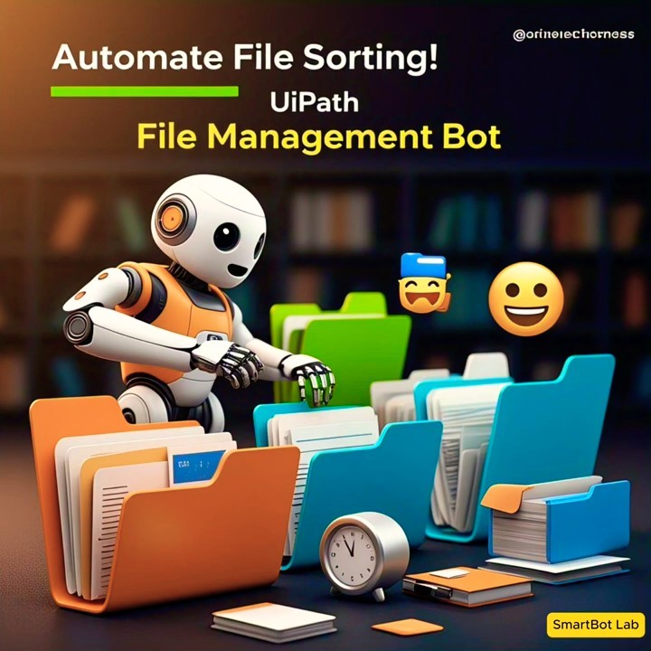 File Management Bot #Automate File Organization in Seconds, UiPath File ...