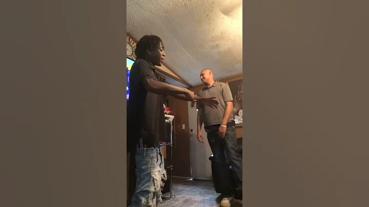 Brother and white man