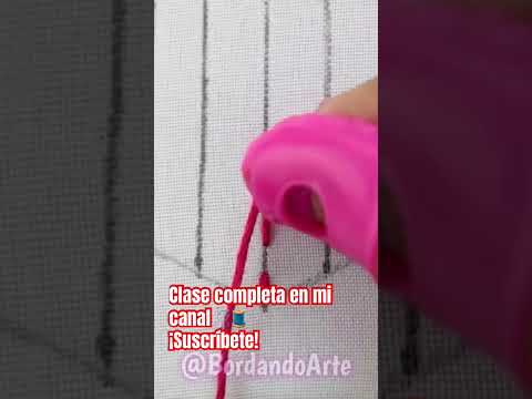 Bordado fácil principiante #embroidery #bordado #bordadoamano #bordandoarte #puntadas #stitching