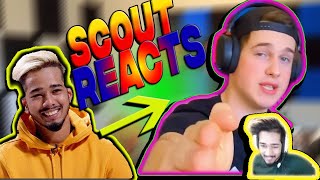 SCOUTOP reacts to PANDA reacting to SCOUTOP || HILARIOUS reaction || funny highlights | watch to end