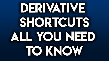 Derivative Shortcuts Derivative Rules (Power/Product/Quotient/Chain/Trig/Exponential/Log/Rules)