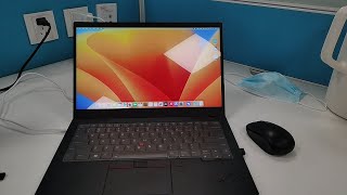 ThinkPad X1 Carbon 7th Gen i7-8565U黑苹果安装EFI OC 0.9.2 Ventura 13.4