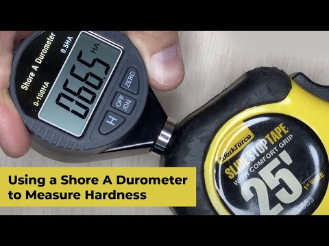 How To Measure Shore A -Hardness Scale- With A Durometer + Examples
