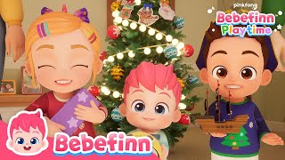 🎁 The Christmas Party | Musical Stories | Bebefinn Playtime