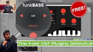 FunkBass - FREE Funk Bass, Electric Bass and Synth Bass VST Plugin | BEST Free VST Plugins