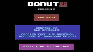 Egg Feud Review for the Commodore 64 by John Gage