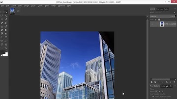 How to make GIMP 2.8 look and act as Photoshop,opening image file