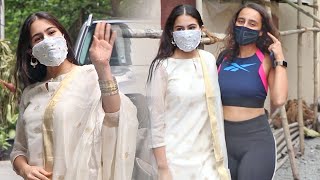 Sara Ali Khan Spotted At Pilates Santacruz