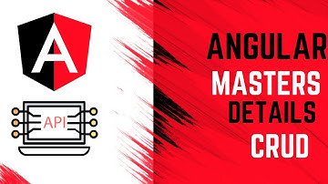 Angular | Masters Details| CRUD With Web API Part-1