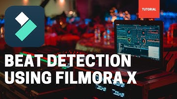 Wondershare Filmora X tutorial Beat Detection