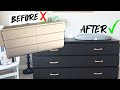 IKEA MAKEOVER | Revamping Ikea Malm Dresser