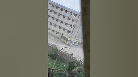 Fani Cyclone Odisha REC College Bus Situation