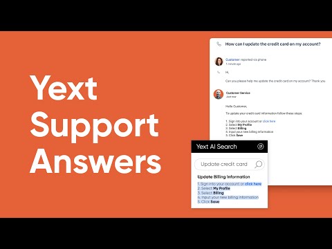 Yext Support Answers