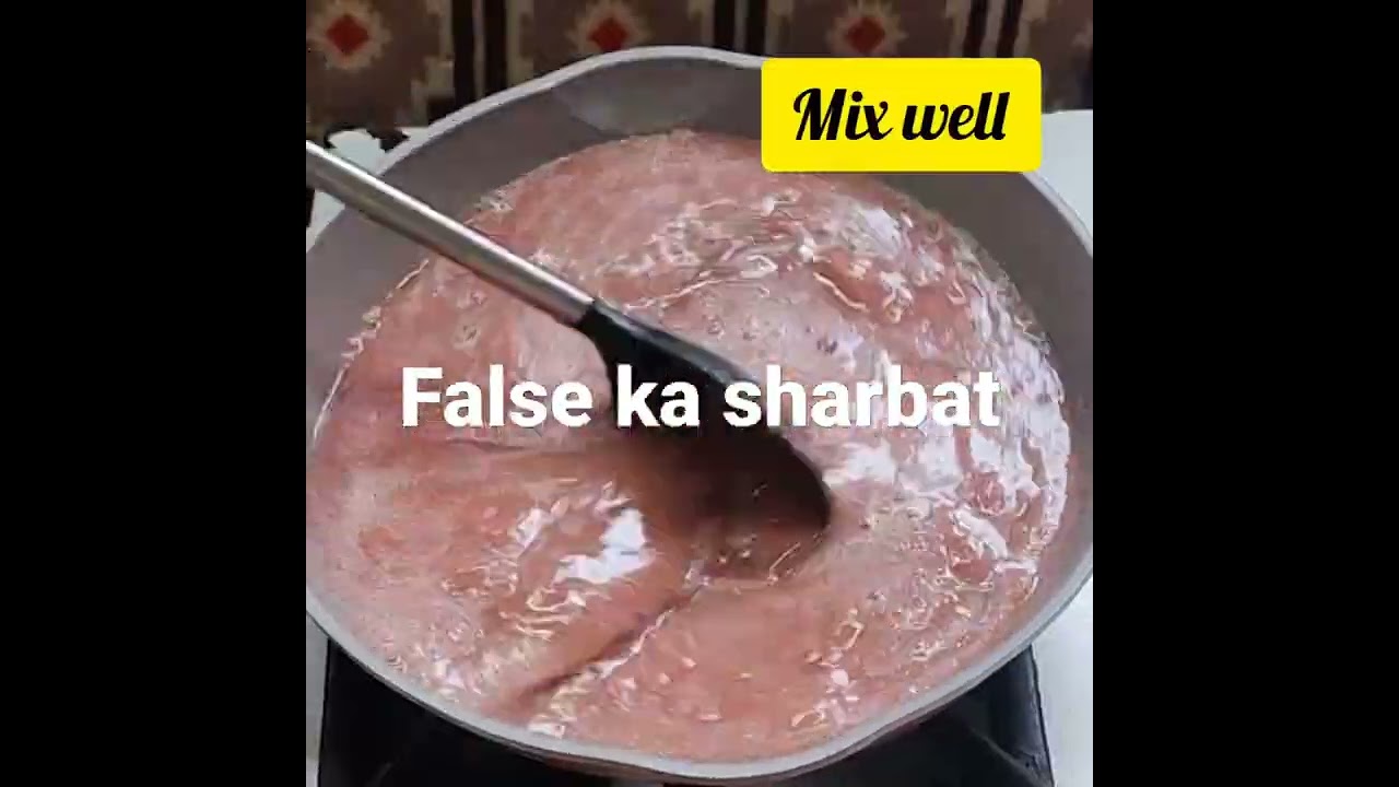 false ka sharbat// 