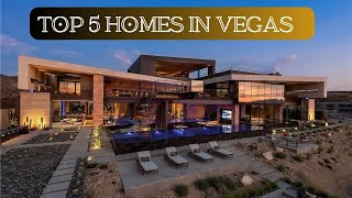 TOP FIVE luxury homes in Las Vegas I BEST and most expensive real estate listings