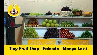 Fruit Ice cream Falooda | Mango Lassi |Tiny Fruit Juice Shop|Lassi Shop| आम लस्सी| फल फलौदा |Epe: 51