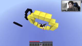 Minecraft   LEARNING TO FLY!!   Elytra Challenge Custom Map