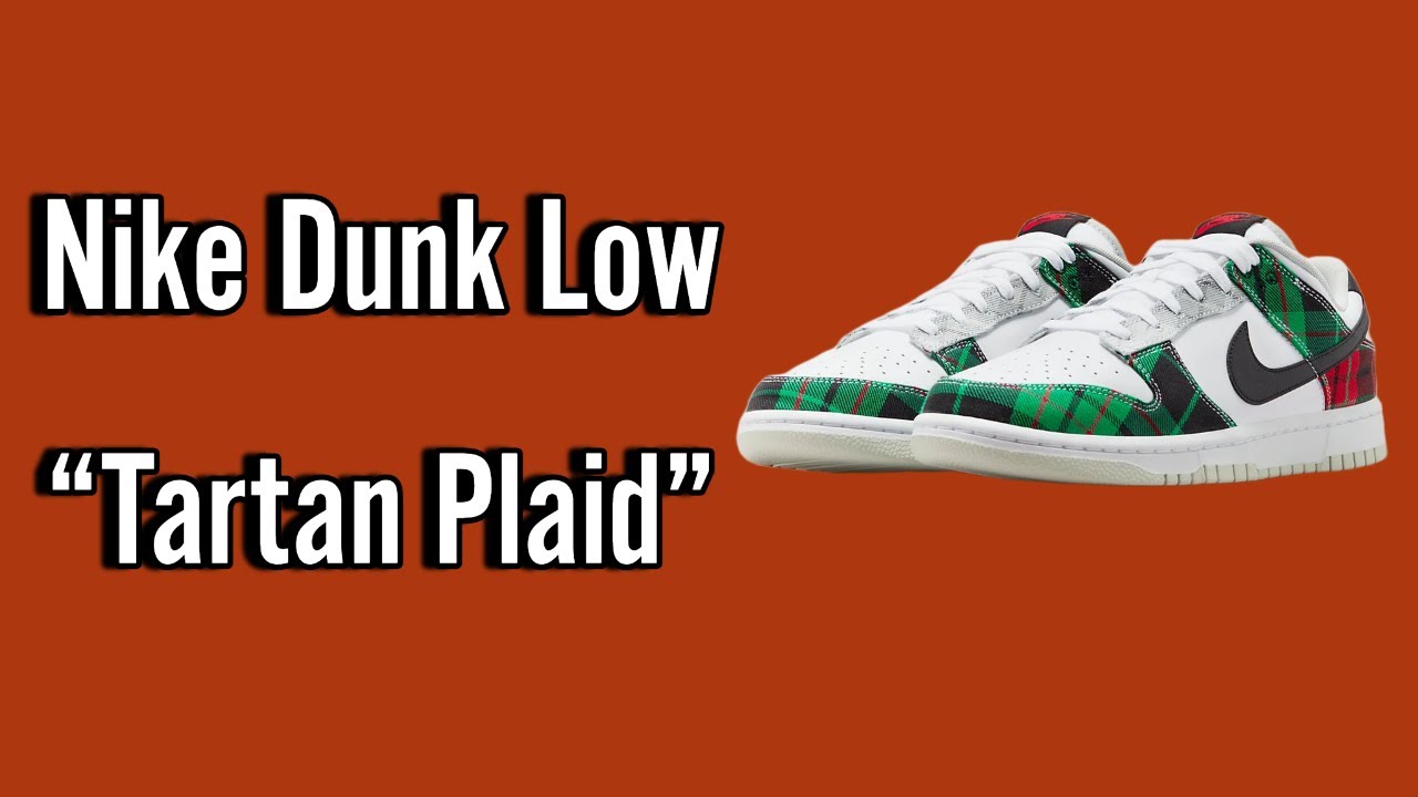 DETAILED LOOK: Nike Dunk Low “Tartan Plaid” drops January 18, 2023 PRICE