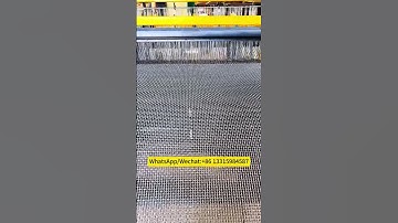 Automatic Crimped Wire Mesh Machine Production Process#machine #crimped #wiremeshmachine #automatic