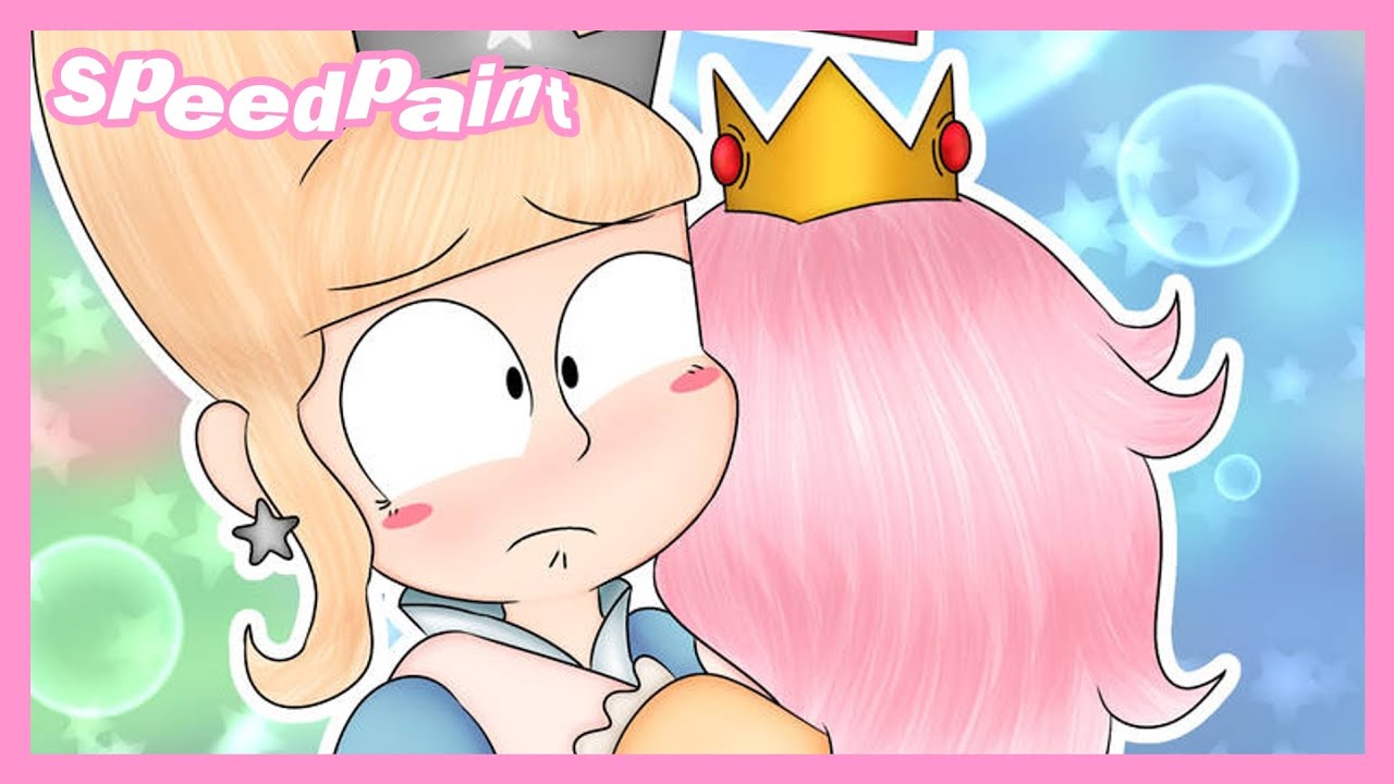 【Speedpaint】YumeShip: Oc x Canon | Super Mario Bros 