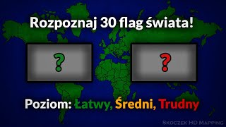 Czy Rozpoznasz 30 Flag Świata? | Quiz screenshot 1