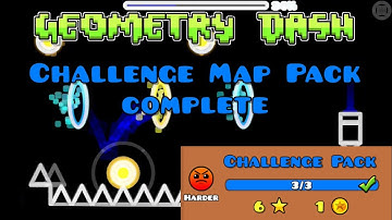 Geometry Dash - Challenge Map Pack