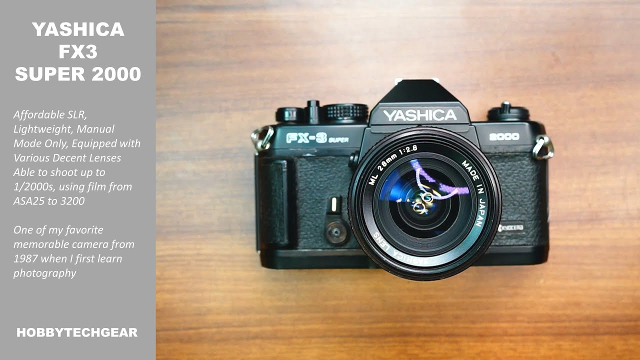 Two Of My Favourite SLR Cameras - Contax RTS vs Yashica FX-3 Super