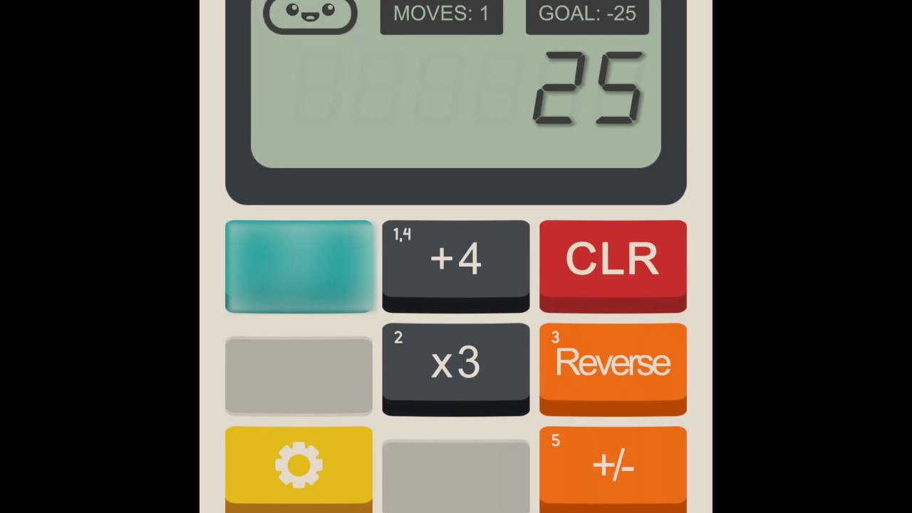 Calculator The Game Level 71 - 80 Solution