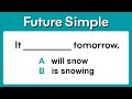 Future Simple | Grammar test