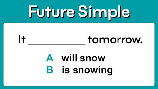 Future Simple | Grammar test screenshot 5