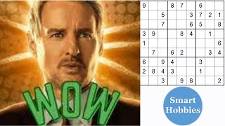 Owen Wilson Solves Sudoku (Funny)