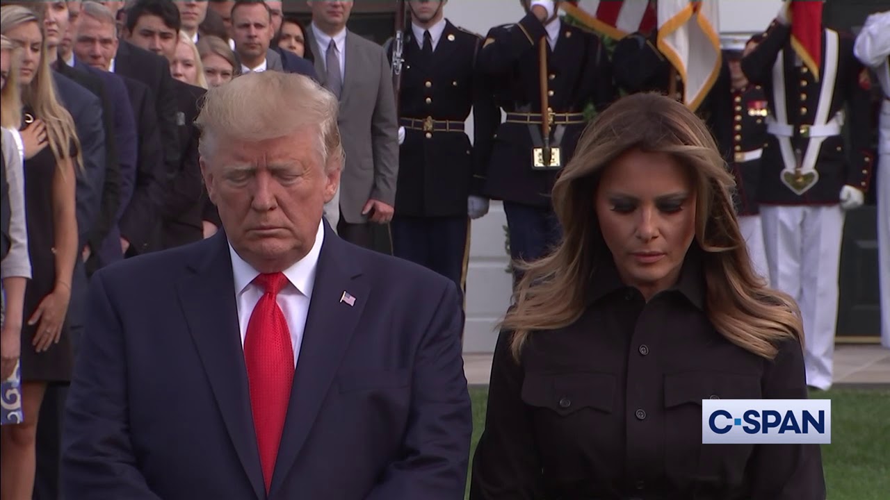 White House Moment of Silence on September 11, 2019