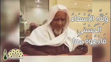 ولله الأسماء الحسنىٰ فادعوه بها.. آيات من سورة الأعراف بصوت القارئ أحمد خليل شاهين