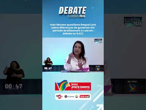 Ivan Moraes questiona Raquel Lyra sobre diferenças de governar nos períodos de Bolsonaro e Lula