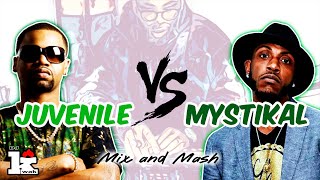 Juvenile vs. Mystikal Mix: Who was the king of NOLA Bounce Rap in the Hood.