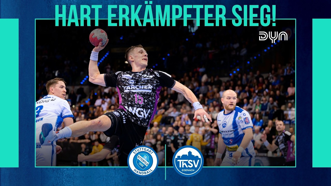 Highlights: TVB Stuttgart - ThSV Eisenach (Saison 2025/26) DAIKIN HBL | Dyn Handball