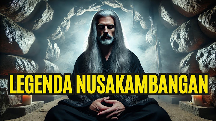 LEGENDA NUSAKAMBANGAN, CERITA RAKYAT JAWA