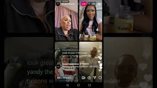 YANDY SMITH-HARRIS INSTAGRAM LIVE 02/03/22