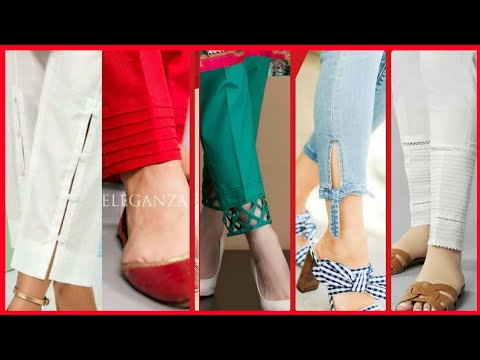 Latest Trouser Design Styles 2019 | Ladies Stylish Pant designs ...