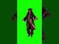 jack sparrow dance green screen