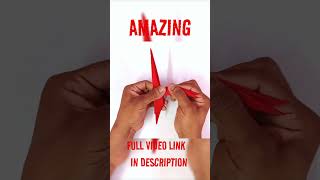 🦢 DIY Paper Swan | Origami for Beginners |📄 Easy Origami Swan Using Just One Square Paper #shorts