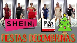 Vestidos Fiestas Decembrinas | SheIn Buen Fin 2021 | Silviad8a