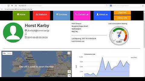 Website: Notifications: IoT Home Automation & Load Management Via Smart Meter & Smart Grid