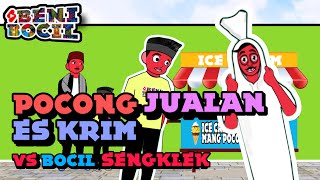 Drama Pocong Kocak Jualan Es Krim Ft. Animasi Lucu
