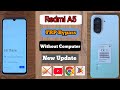 Redmi A5 FRP Google Account bypass 2026 🔥 | New FRP Unlock | 100% Done ✅️✅️