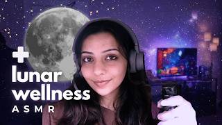 ASMR lunar colony medical check up 🧑‍🚀 | space doctor, eyes, nose, ears, face, guided breathing screenshot 3