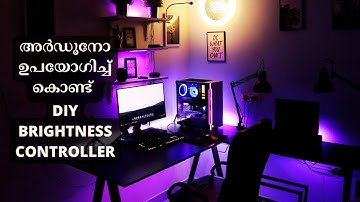 How to make simple Light Dimmer using Arduino? Arduino Projects Malayalam Tutorial