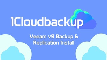 Veeam backup and replication 9 - installation