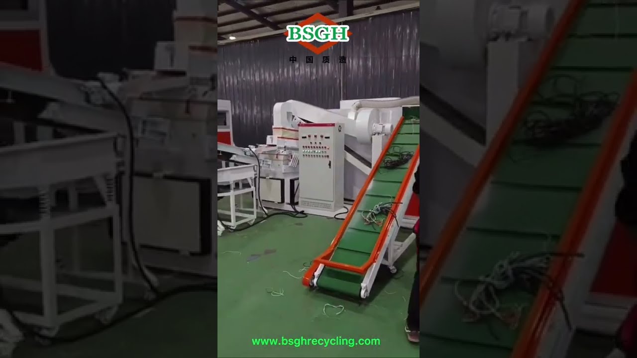 Electrostatic Separator Recycle Copper | How To Separate Copper From Plastic With High Efficiency