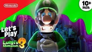 Luigi’s Mansion 3 Gameplay For Kids! Let’s Play | @playnintendo